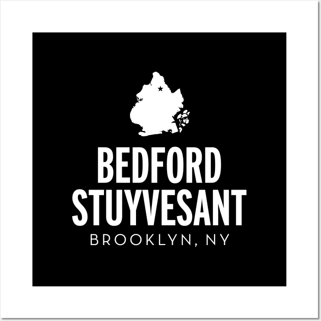 Bedford Stuyvesant Wall Art by Assertive Shirts